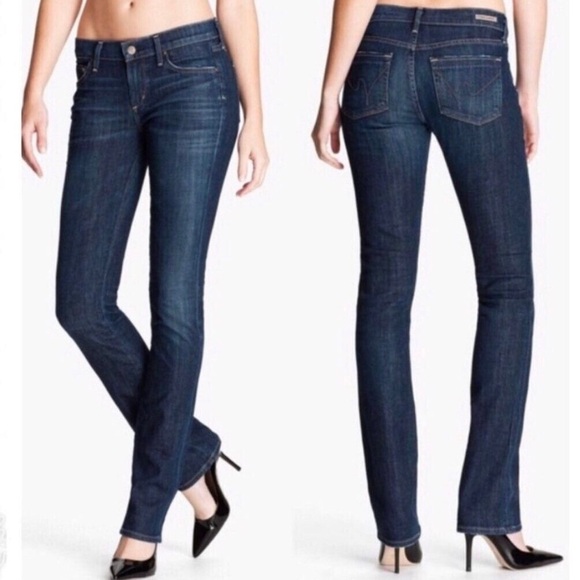 Citizens of Humanity Ava Dark Wash 
Low Rise Straight Leg 
Size 31 - Picture 1 of 9